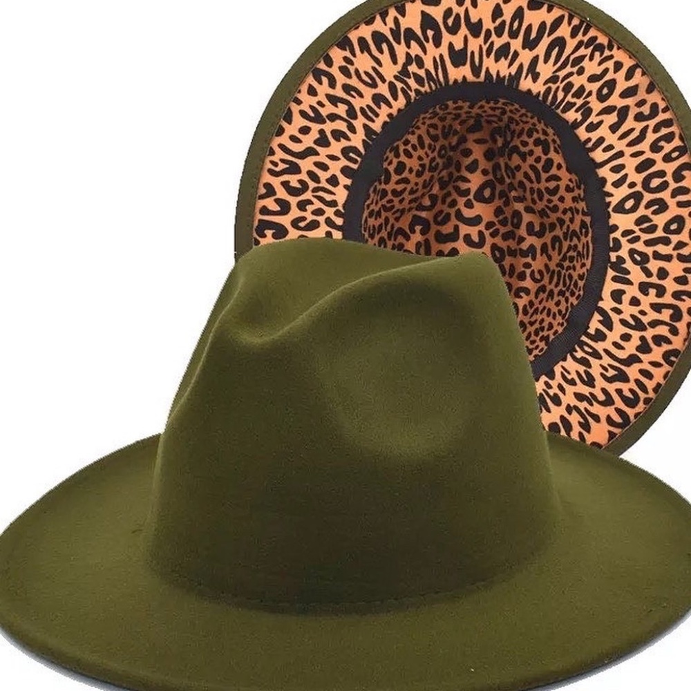 Leopard Fedora Hats